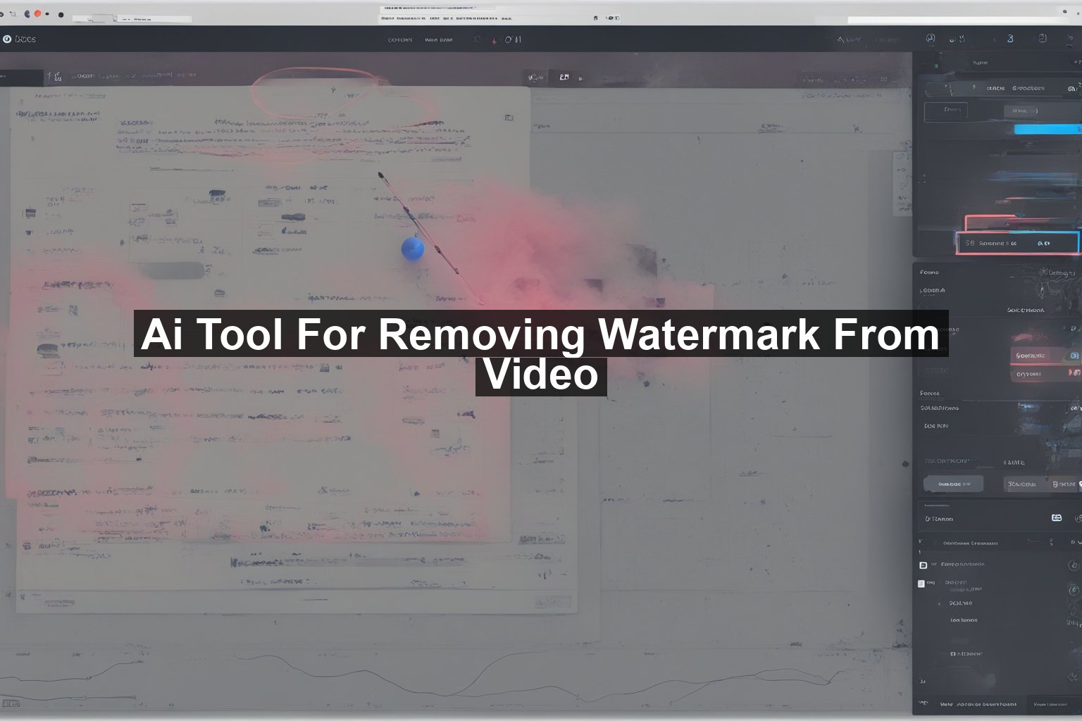 Ai Tool For Removing Watermark From Video