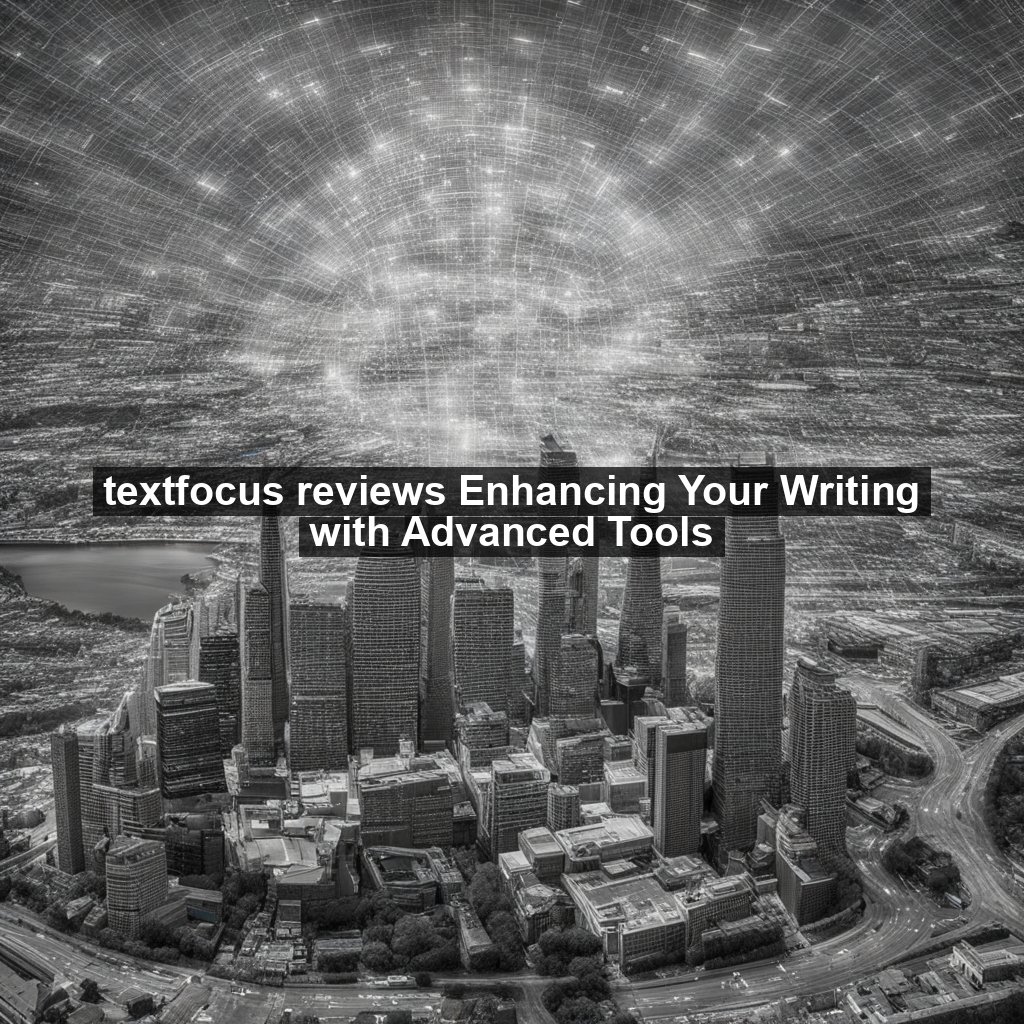 textfocus reviews Enhancing Your Writing with Advanced Tools