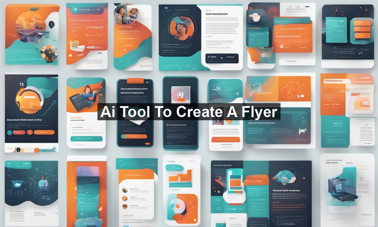 Ai Tool To Create A Flyer