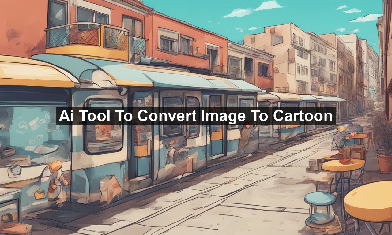 Ai Tool To Convert Image To Cartoon