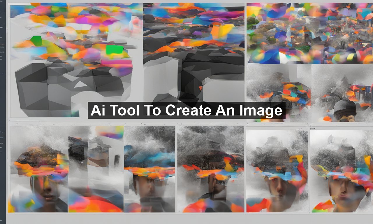 Ai Tool To Create An Image