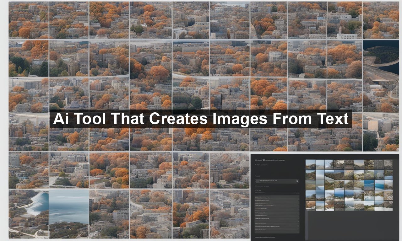 Ai Tool That Creates Images From Text