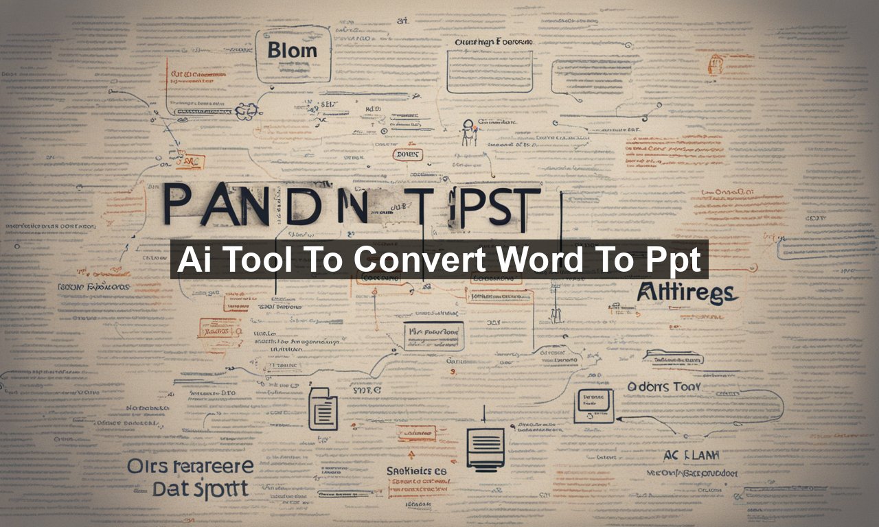 Ai Tool To Convert Word To Ppt