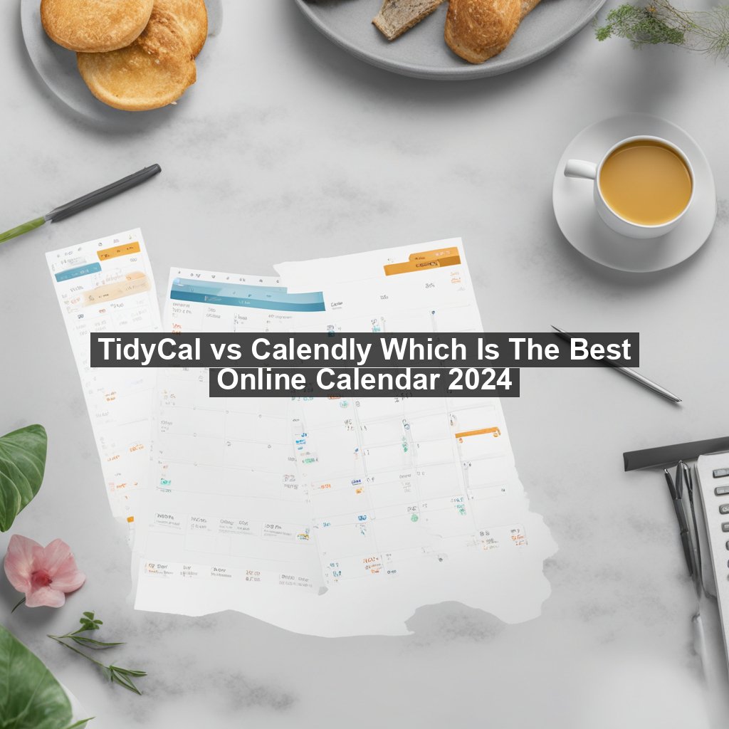 TidyCal vs Calendly Which Is The Best Online Calendar 2024