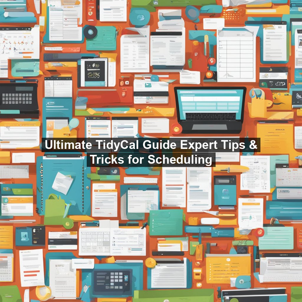 Ultimate TidyCal Guide Expert Tips & Tricks for Scheduling