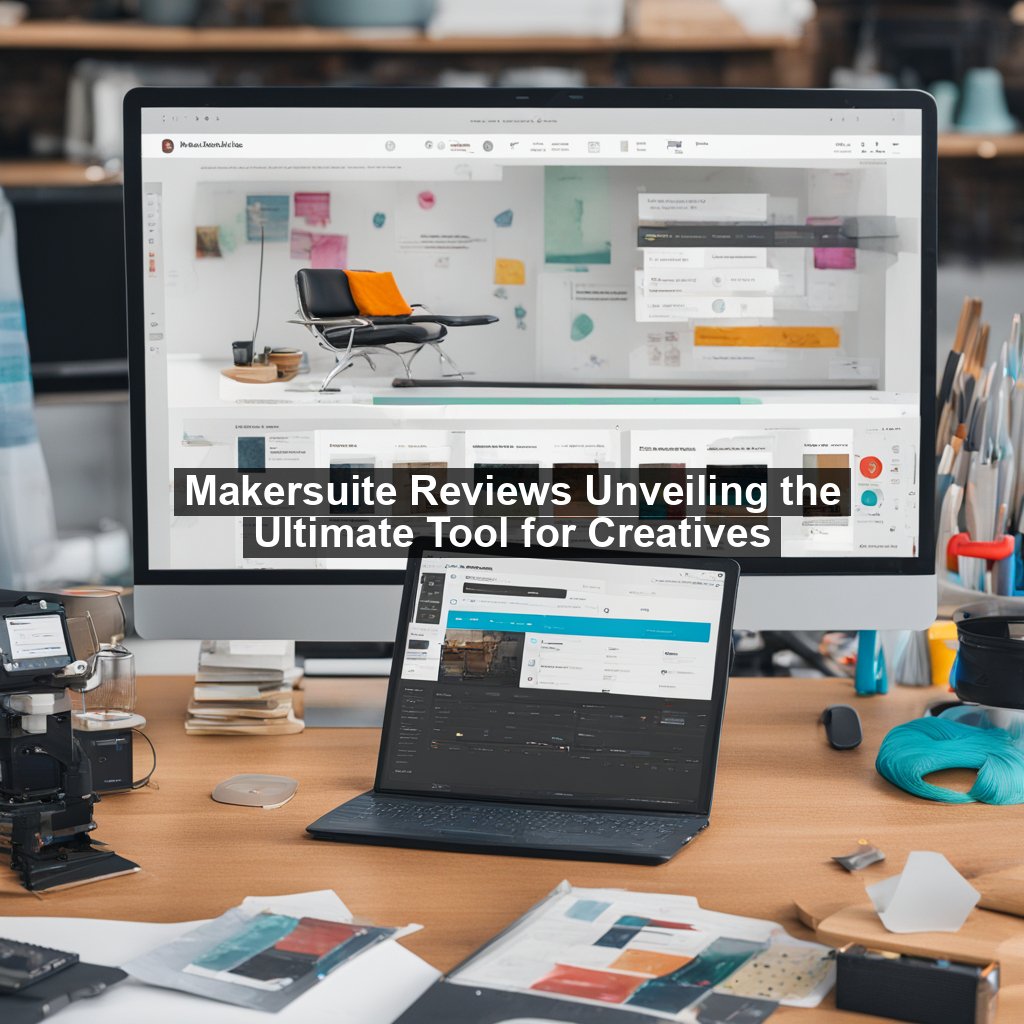 Makersuite Reviews Unveiling the Ultimate Tool for Creatives