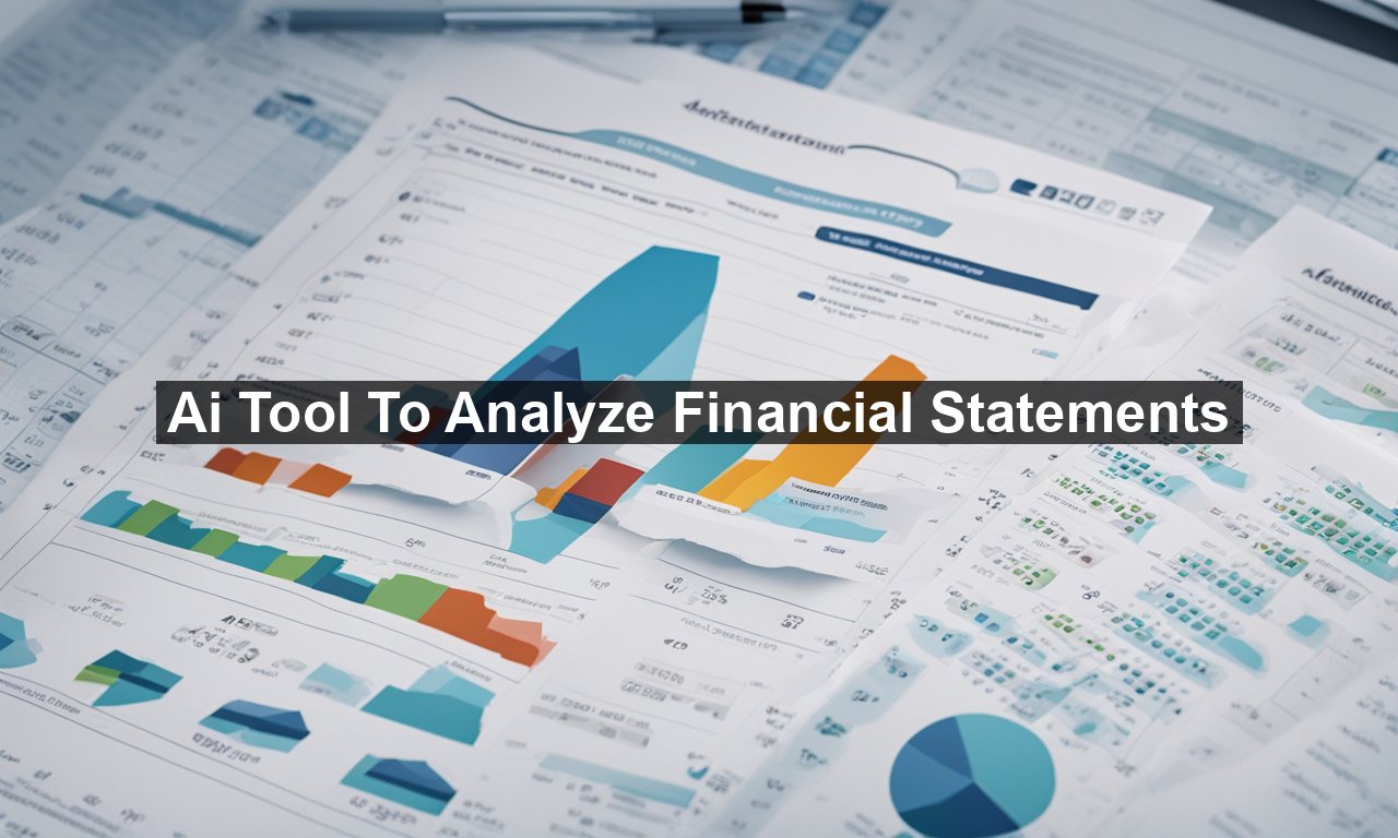 Ai Tool To Analyze Financial Statements