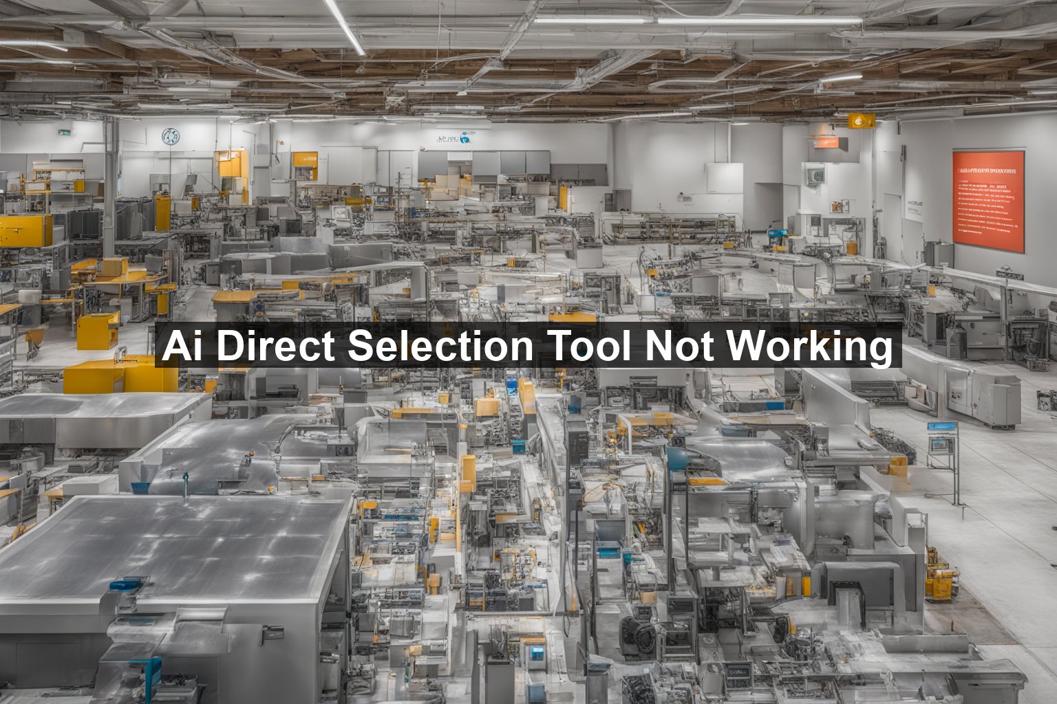 Ai Direct Selection Tool Not Working