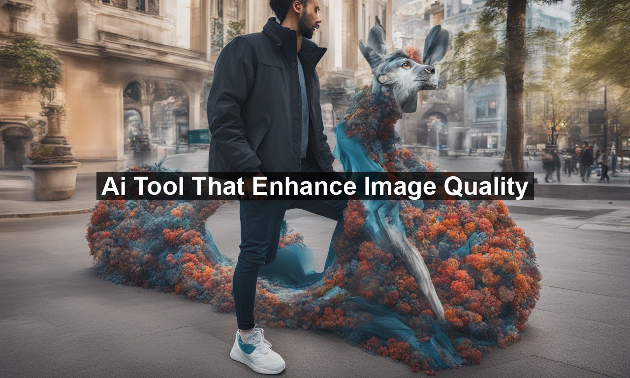 Ai Tool That Enhance Image Quality