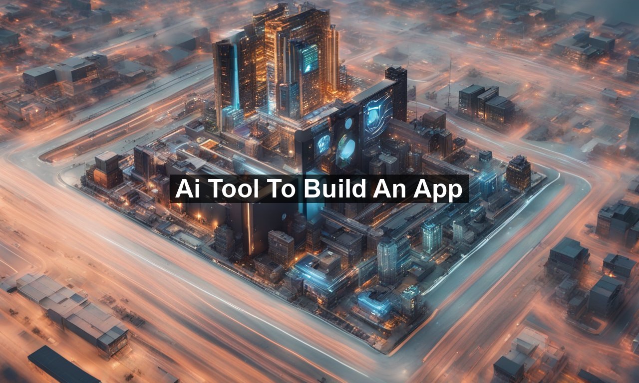 Ai Tool To Build An App