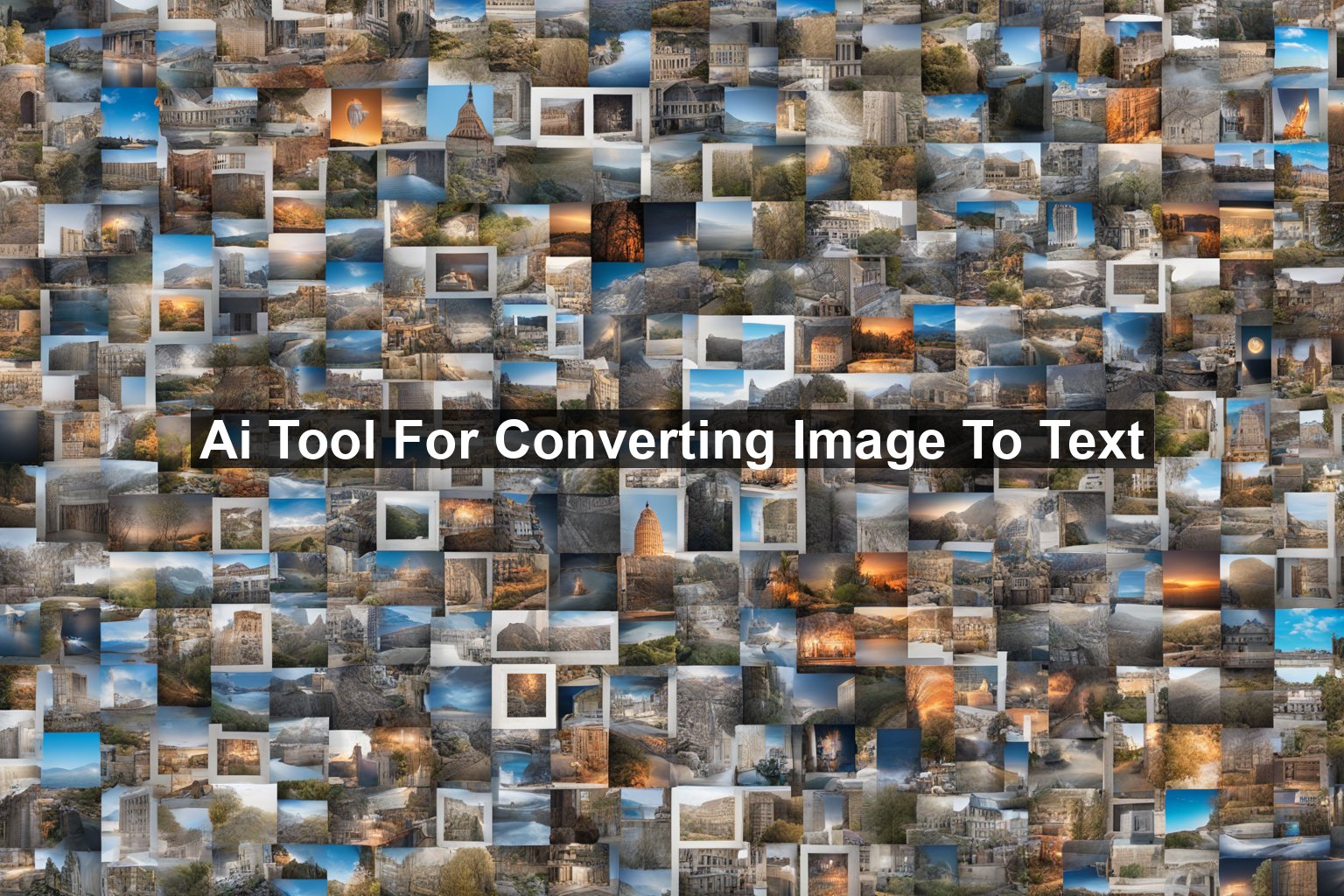 Ai Tool For Converting Image To Text