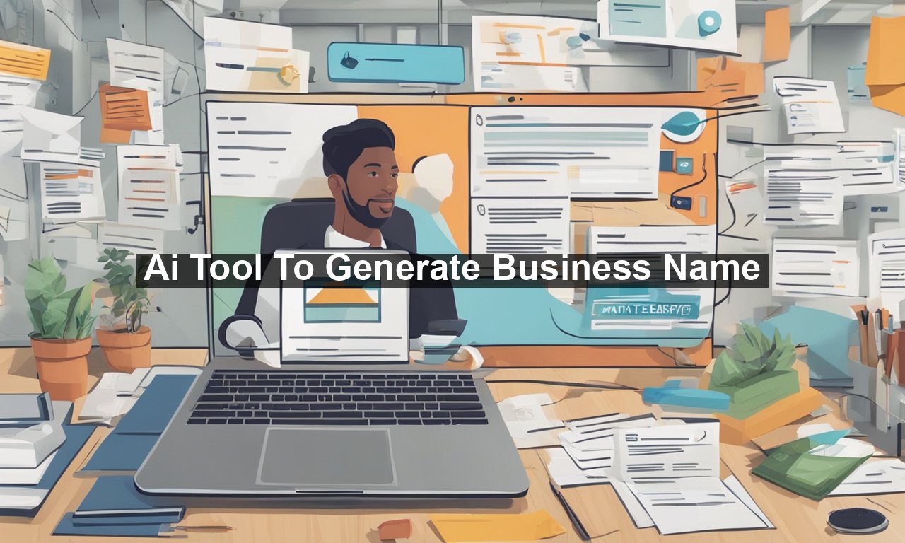 Ai Tool To Generate Business Name