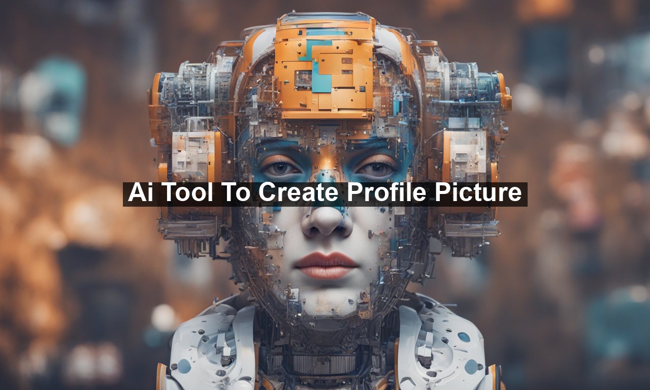 Ai Tool To Create Profile Picture