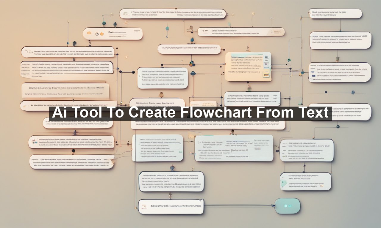 Ai Tool To Create Flowchart From Text