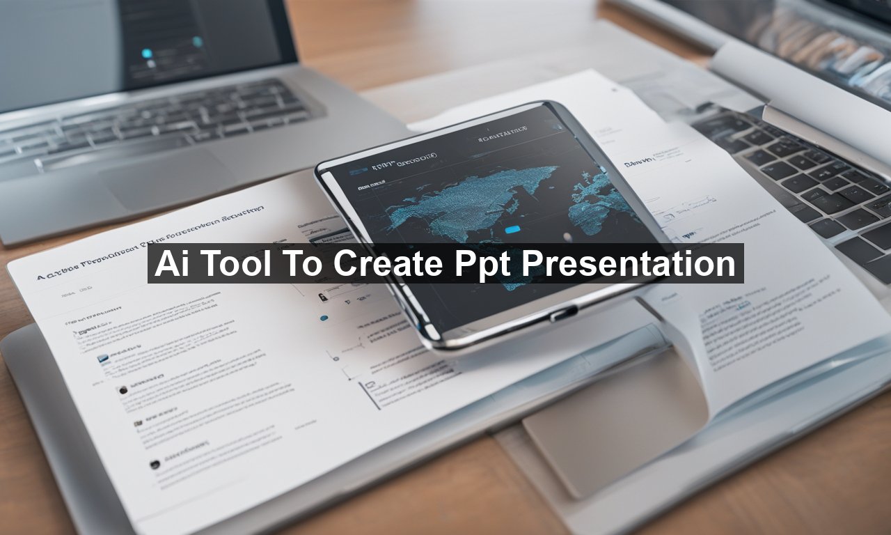 Ai Tool To Create Ppt Presentation