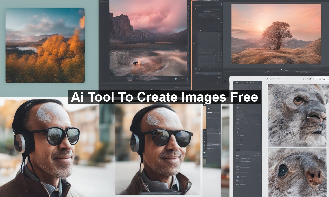 Ai Tool To Create Images Free