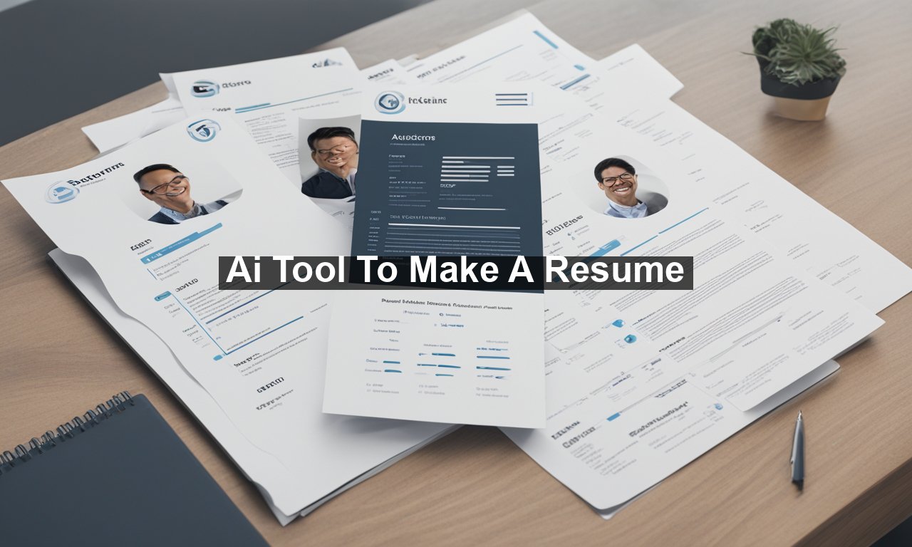 Ai Tool To Make A Resume