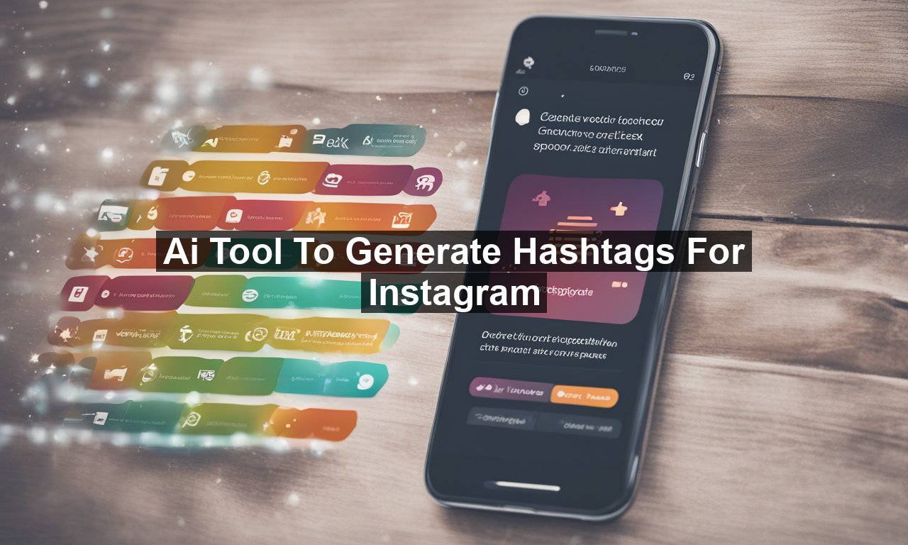 Ai Tool To Generate Hashtags For Instagram