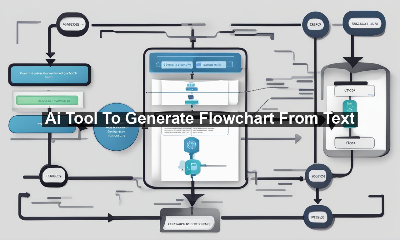 Ai Tool To Generate Flowchart From Text