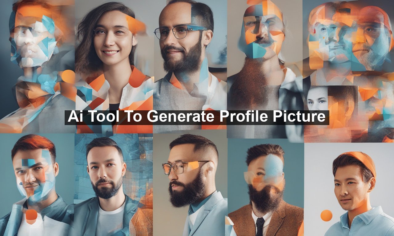 Ai Tool To Generate Profile Picture