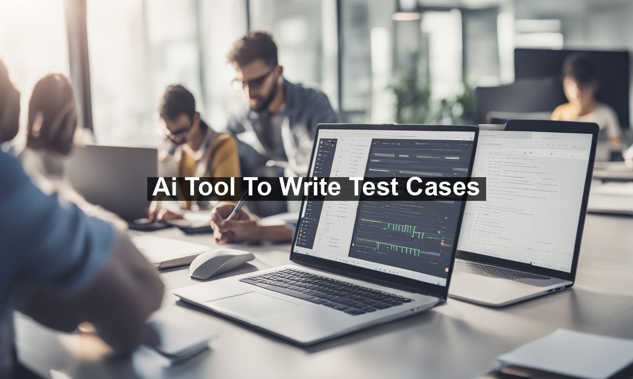 Ai Tool To Write Test Cases