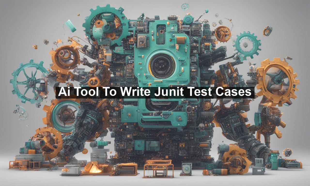 Ai Tool To Write Junit Test Cases