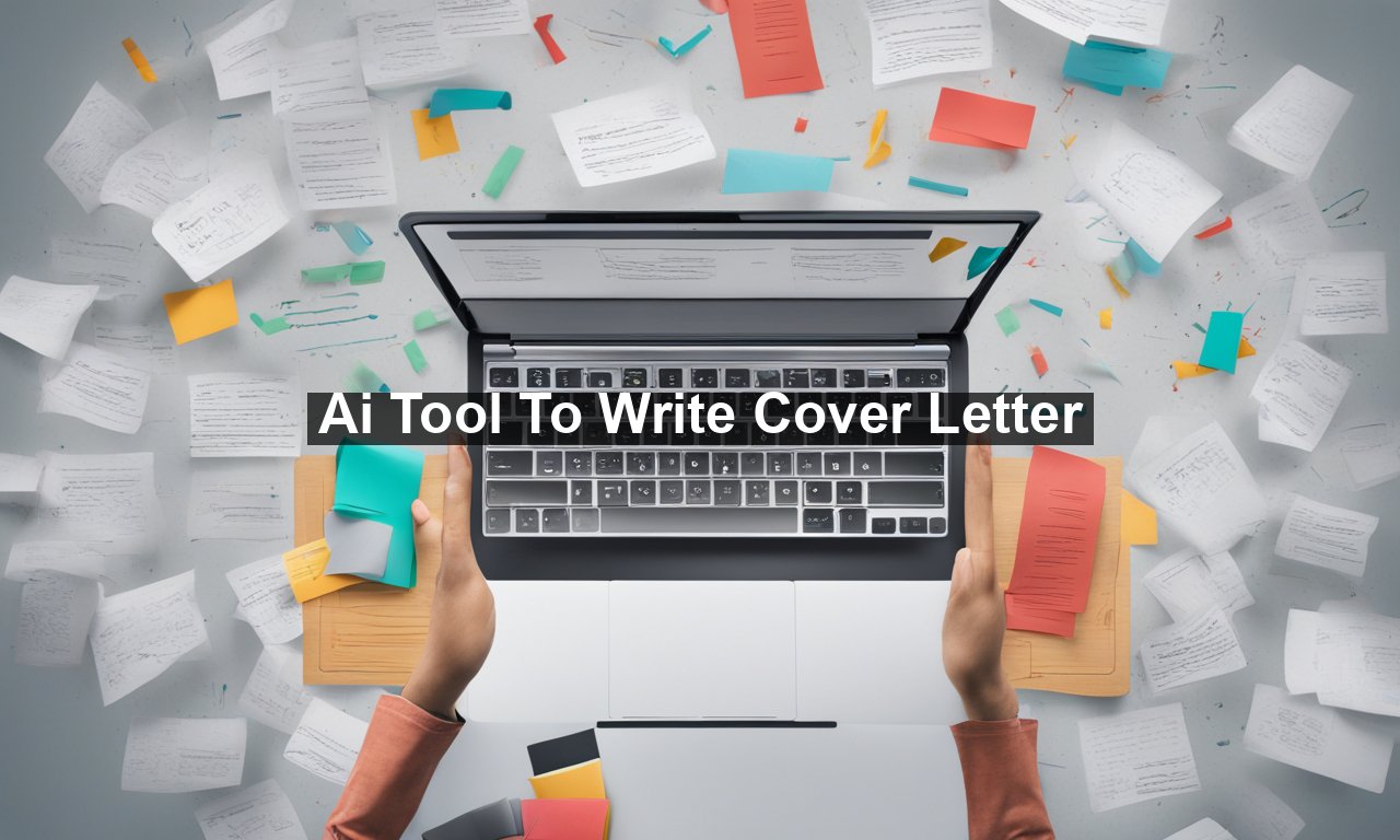 Ai Tool To Write Cover Letter