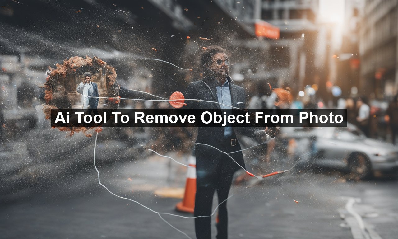 Ai Tool To Remove Object From Photo